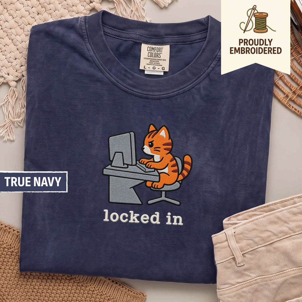 103 - locked in t-shirt