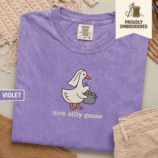 57 - mrs. silly goose t-shirt