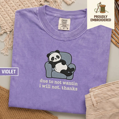 115 - due to not wantin i will not. thanks t-shirt