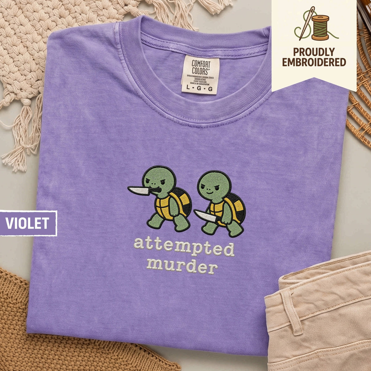 108 - attempted murder t-shirt