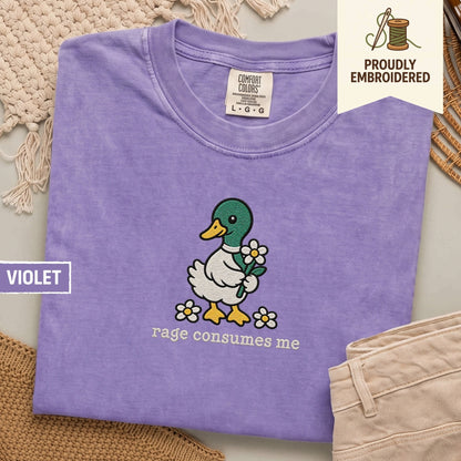 110 - rage consumes me t-shirt