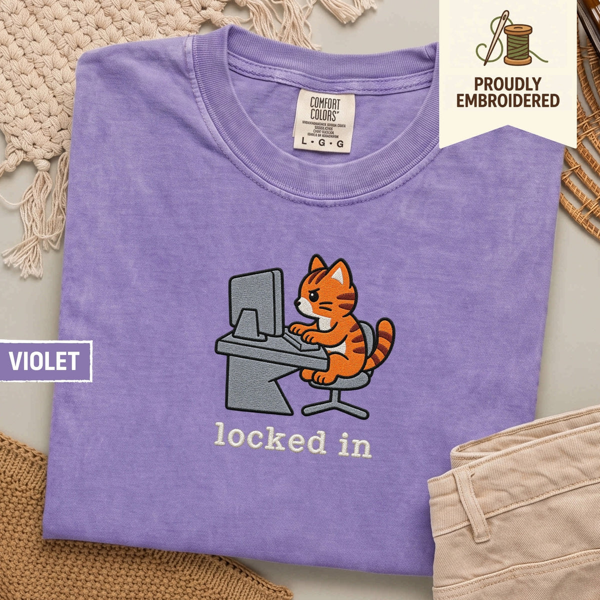 103 - locked in t-shirt