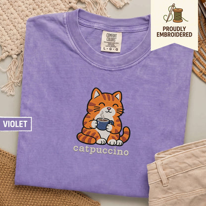 133 - catpuccino t-shirt
