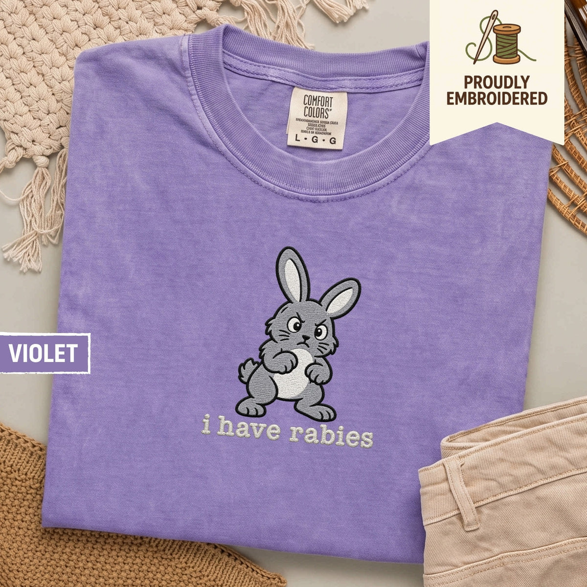 124 - i have rabies t-shirt