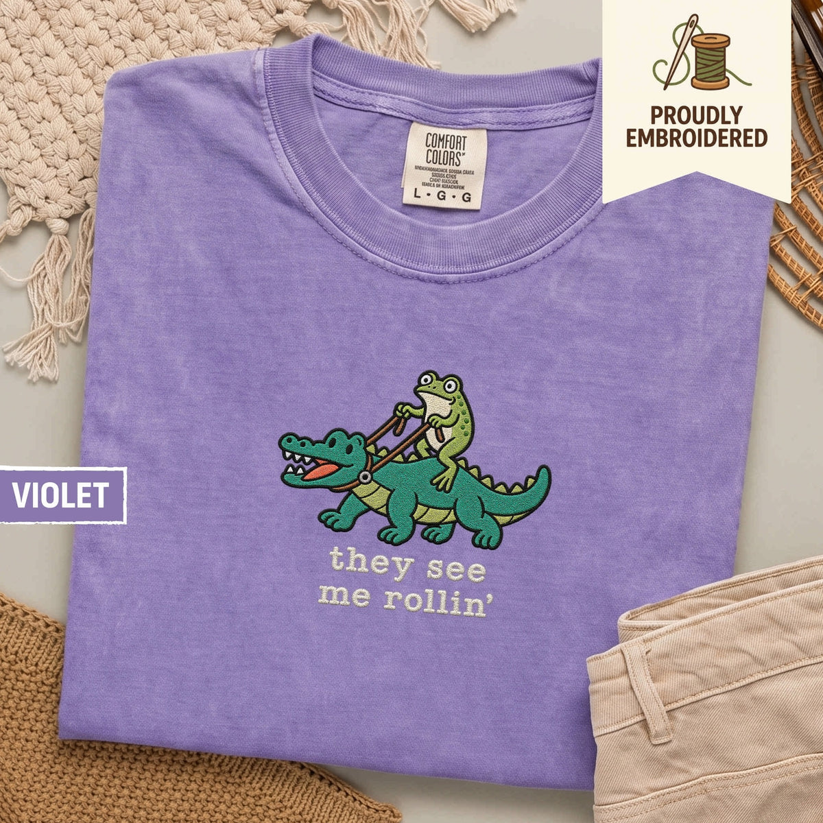 128 - they see me rollin’ t-shirt