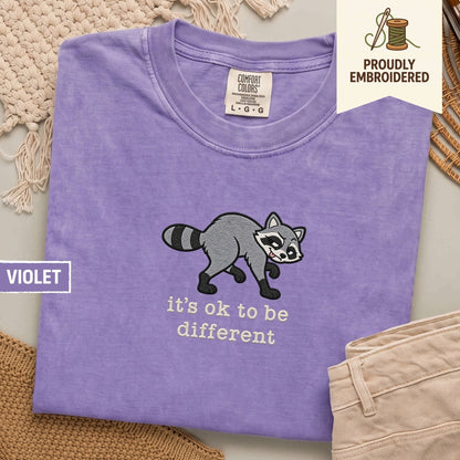 118 - it’s ok to be different t-shirt