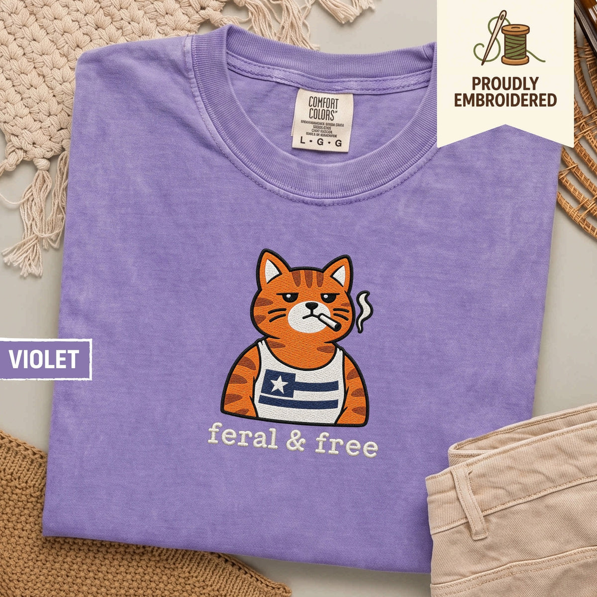 123 - feral & free t-shirt