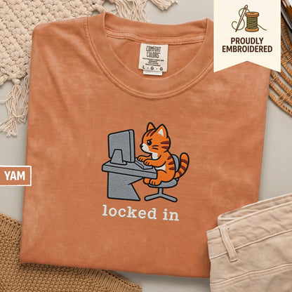 103 - locked in t-shirt