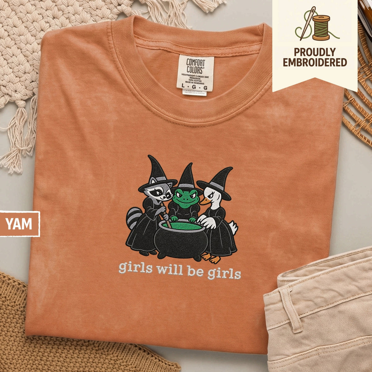 113 - girls will be girls t-shirt
