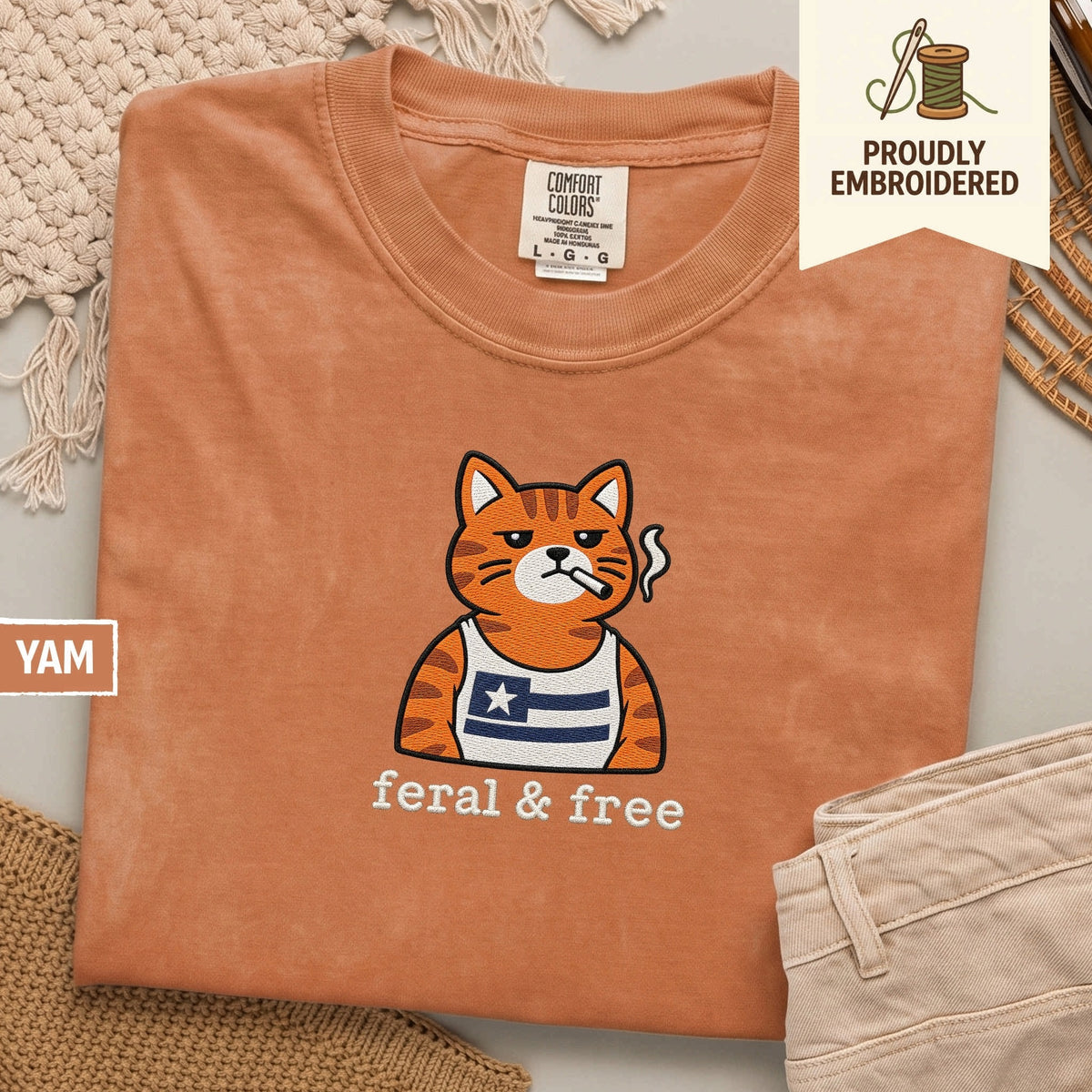 123 - feral & free t-shirt
