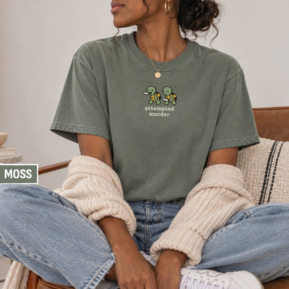 108 - attempted murder t-shirt